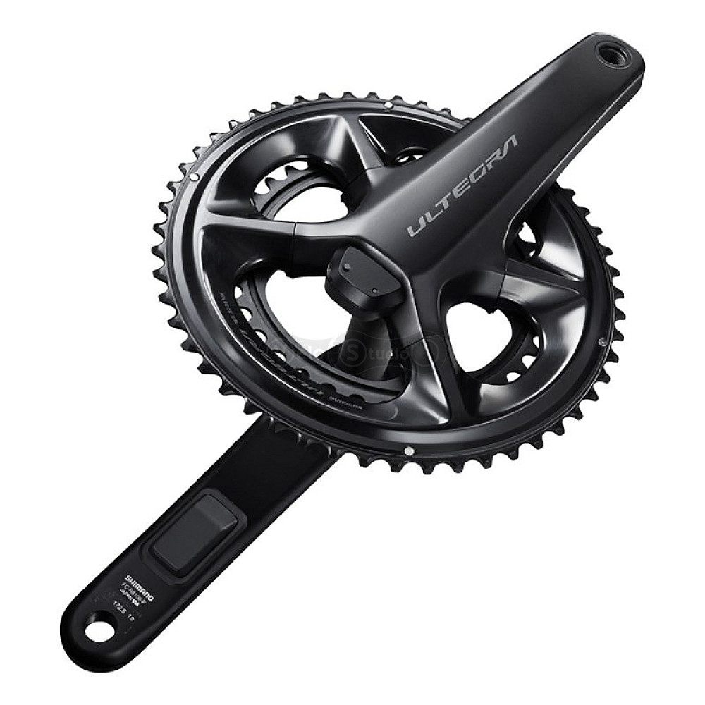 Шатуни Shimano FC-R8100-P 2x12 швидкостей 175 мм 52x36 з вимірювачем потужності