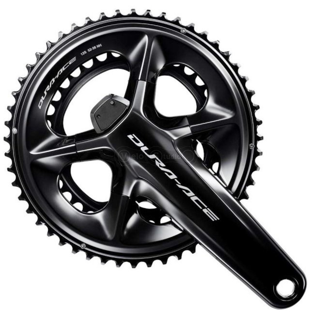 Шатуни Shimano FC-R9200-P Dura-Ace 2x12 швидкостей 172,5 мм 52x36 з вимірювачем потужності