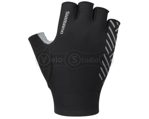 Вело рукавички Shimano Advanced чорні без пальців розмір M
