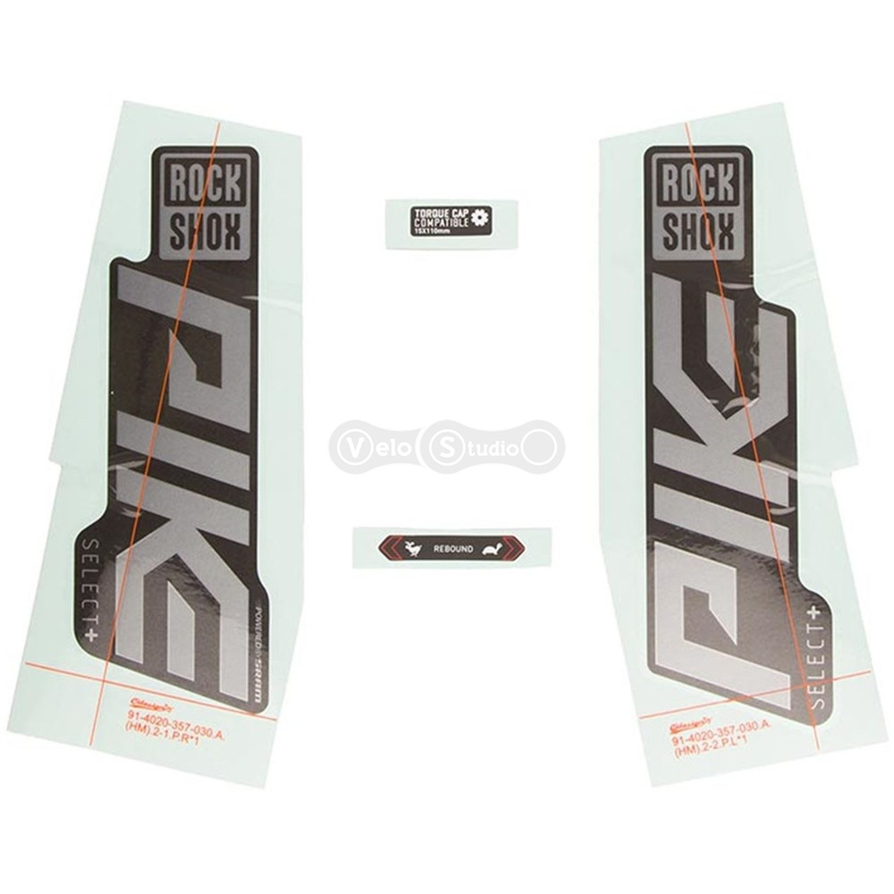 Оригінальні наклейки на вилку RockShox PIKE SELECT+ 27/29 GPLR/DFB