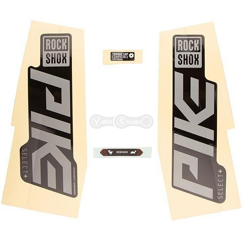 Оригинальные наклейки на вилку RockShox PIKE SELECT+ 27/29 MPLR/BLK