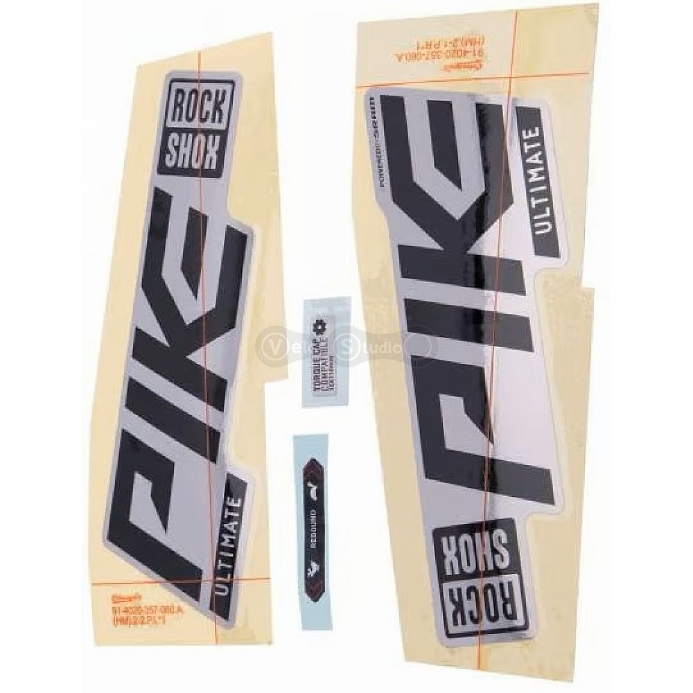 Оригінальні наклейки на вилку RockShox PIKE ULTIMATE 27/29 GPLRF/GLB