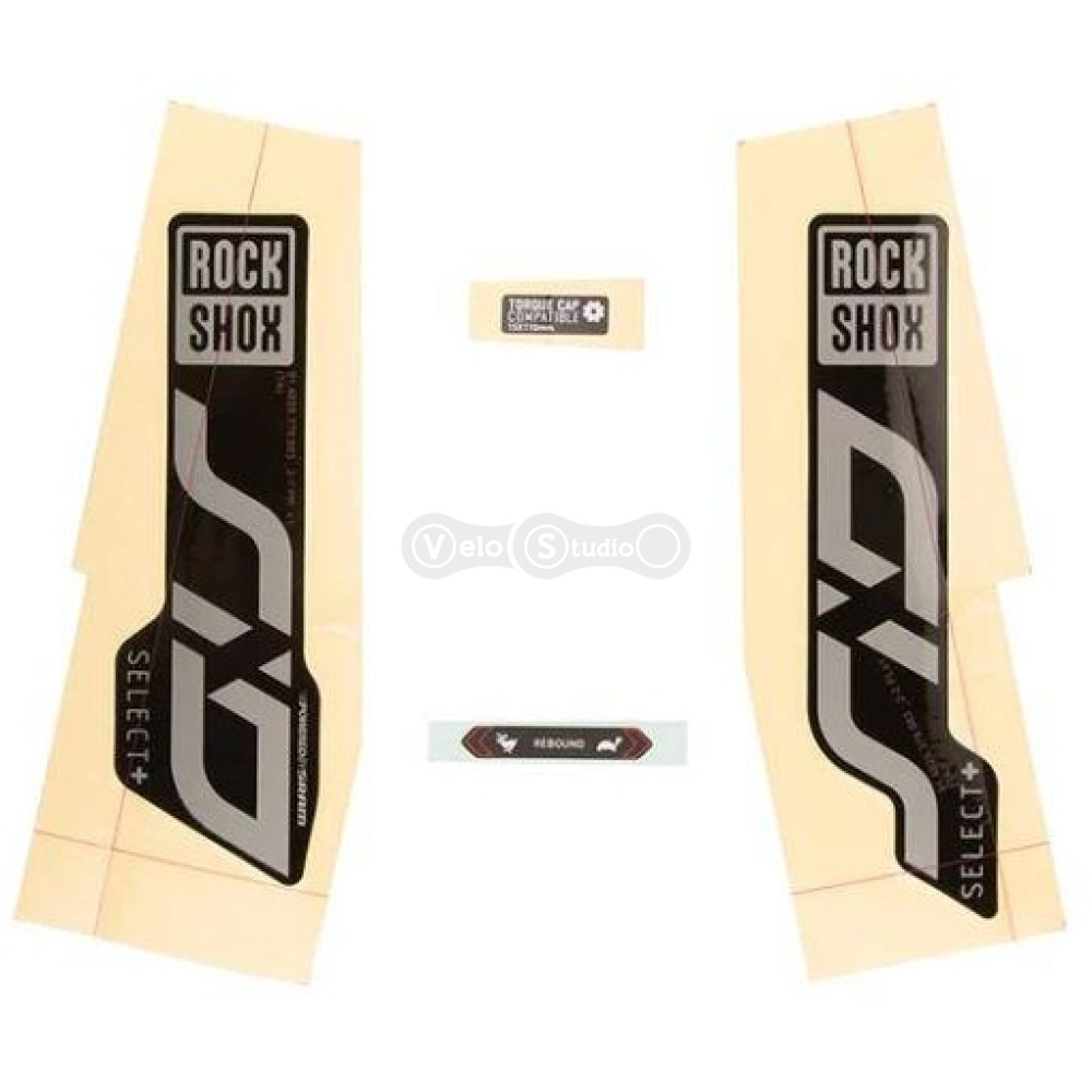 Наклейки на вилку RockShox SID SELECT+ 120 29 GPLR/DFB