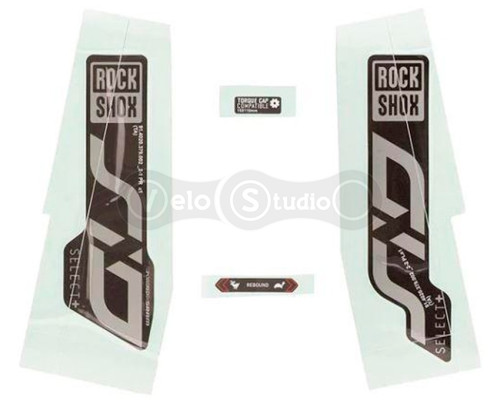 Оригинальные наклейки на вилку RockShox SID SELECT+ 80-100 27/29 GPLR/DFB