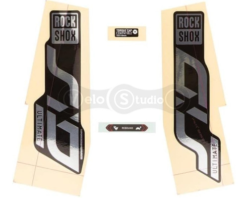 Оригінальні наклейки на вилку RockShox SID ULTIMATE 80-100 27/29 GPLRF/GLB