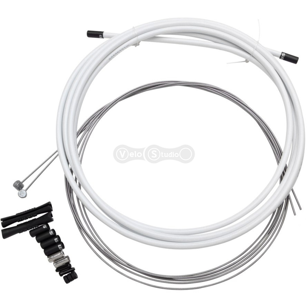 Комплект тросов и рубашек SRAM MTB Brake Cable Kit White 5mm - нержавеющая сталь