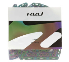 Цепь SRAM Red E1 Flattop 12 скоростей 114 звеньев Rainbow