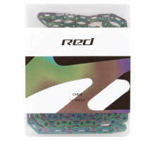 Цепь SRAM Red E1 Flattop 12 скоростей 126 звеньев Rainbow