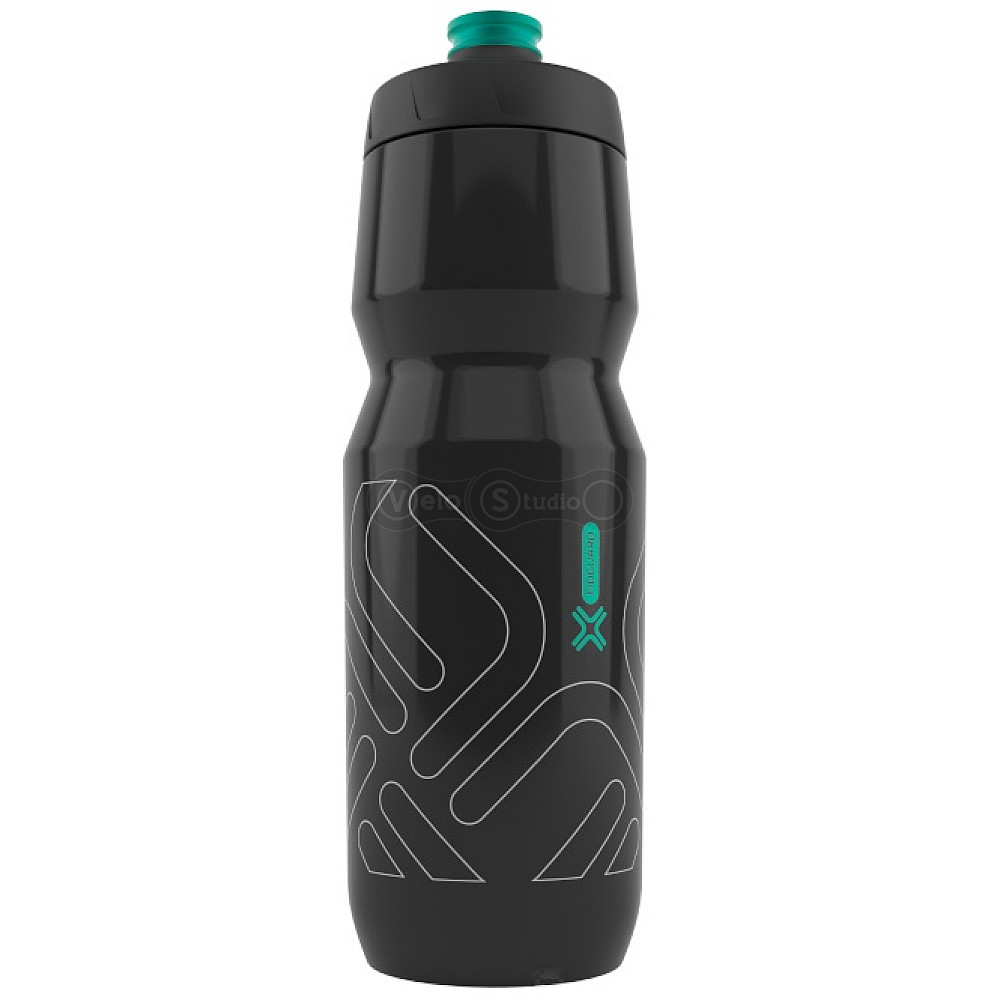 Антибактеріальна фляга FIDLOCK BOTTLE 750мл., чорний/сірий