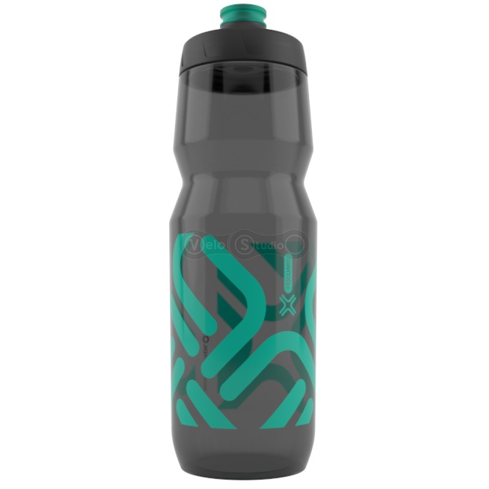Антибактериальная фляга FIDLOCK BOTTLE 750мл., прозрачный/черный/зеленый