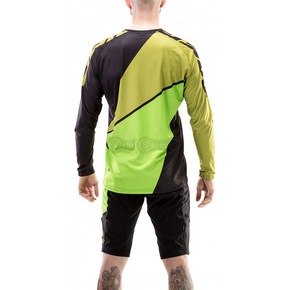 Вело джерси MERIDA ENDURO LS LONG SLEEVE JERSEY GREEN/GREEN L