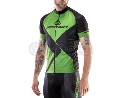 Велоджерсі MERIDA SS Nizza Coolmax Rhombe Green XL