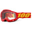Маска 100% ACCURI 2 OTG Goggle [Red] - Clear Lens, OTG