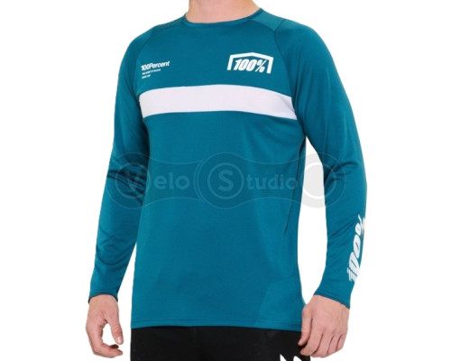 Вело джерси 100% R-CORE Long Jersey [Gulf], L