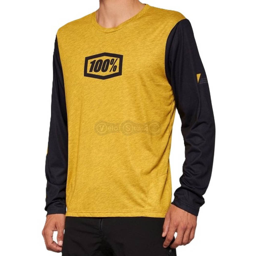 Вело джерсі 100% AIRMATIC Long Jersey [Dijon], M
