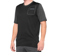 Вело джерси 100% RIDECAMP Jersey [Black], L