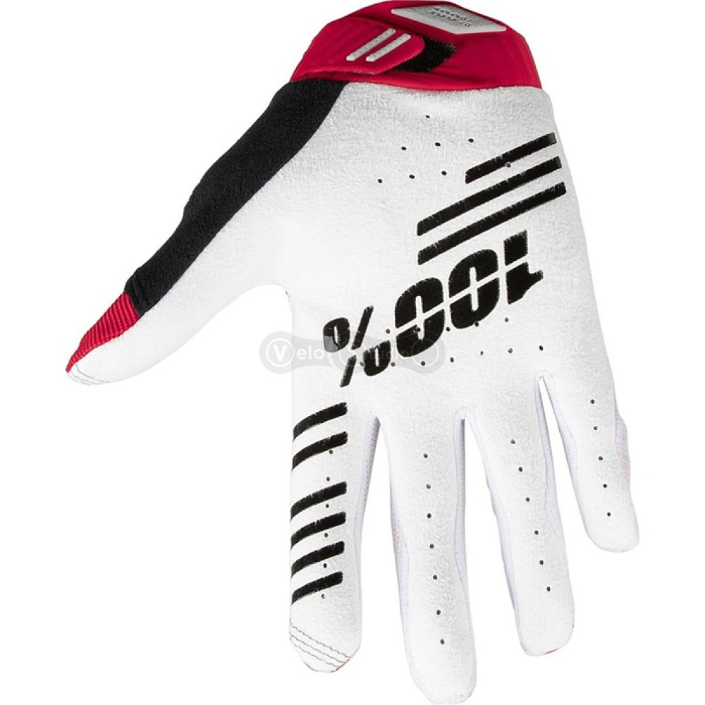 Вело перчатки Ride 100% R-CORE Glove [Red], M (9)