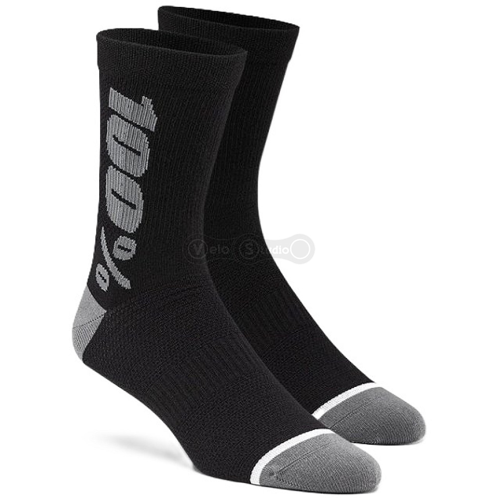 Вело носки 100% RYTHYM MERINO Socks [Black1], L/XL (EU 42-46)