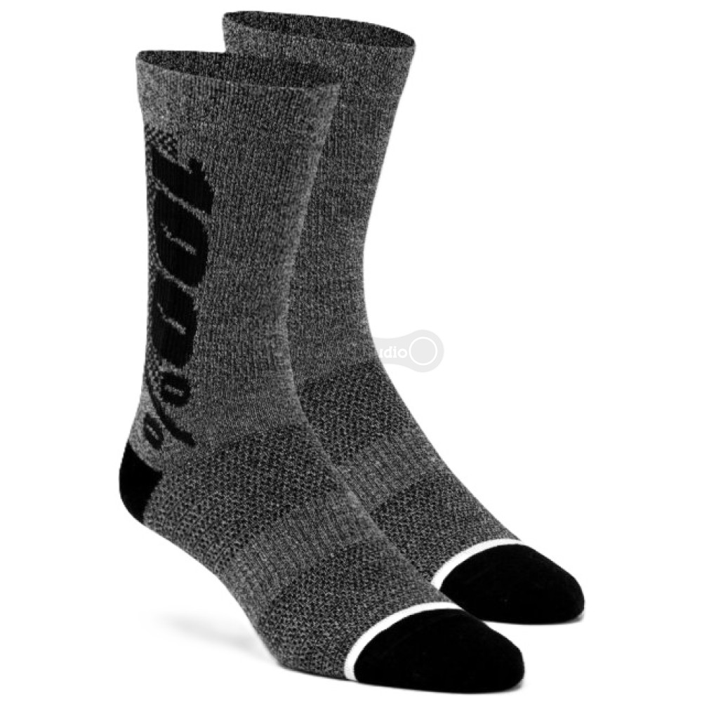 Вело носки 100% RYTHYM MERINO Socks [Charcoal], L/XL (EU 42-46)