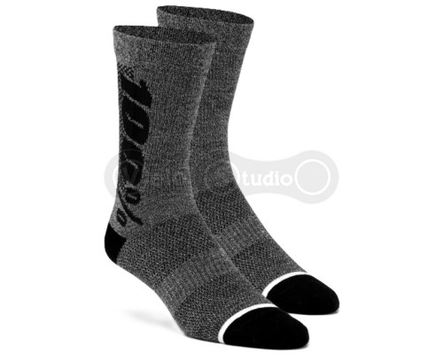 Вело шкарпетки 100% RYTHYM MERINO Socks [Charcoal], L/XL (EU 42-46)