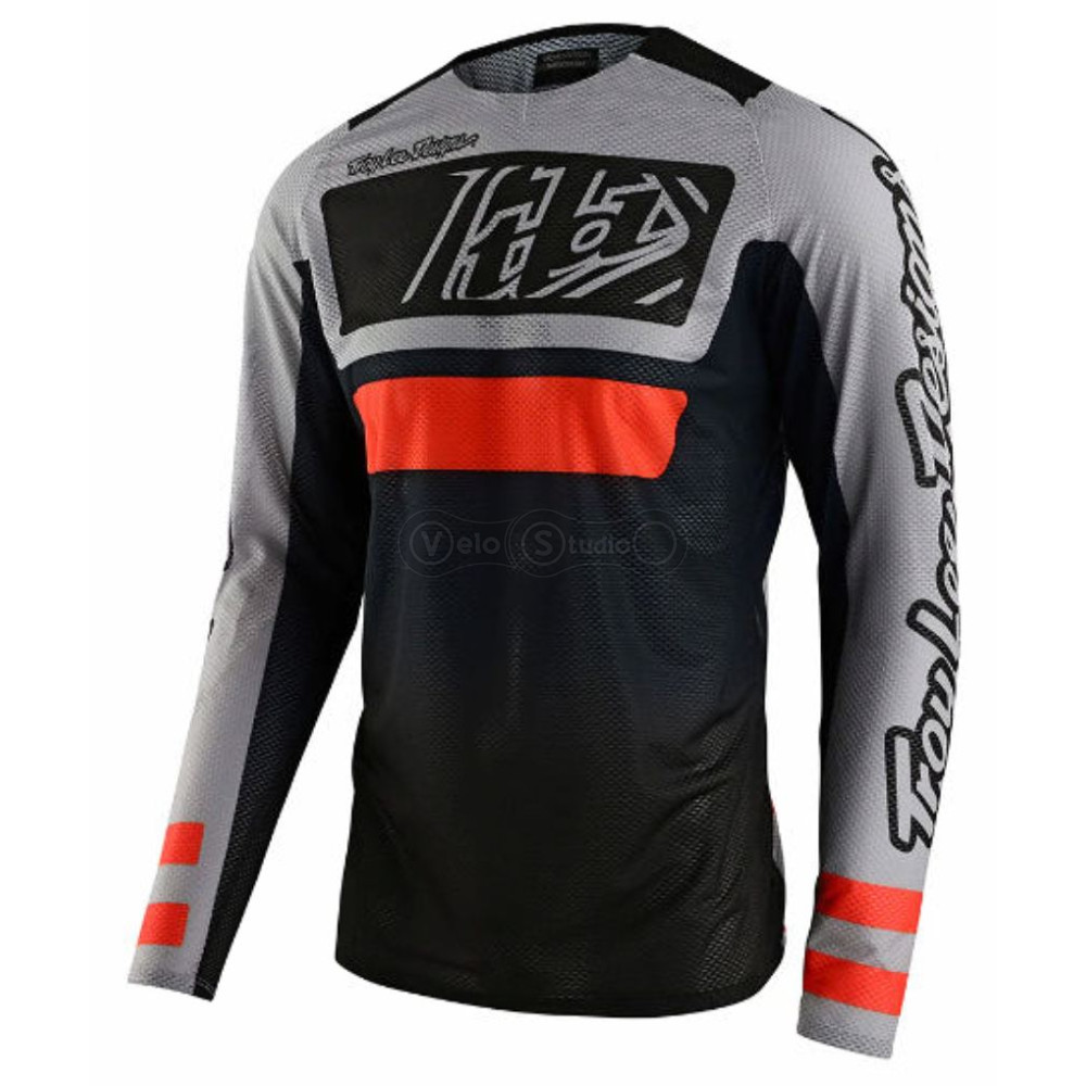 Джерсі TLD SE PRO AIR JERSEY [LANES BLACK/ORANGE] LG