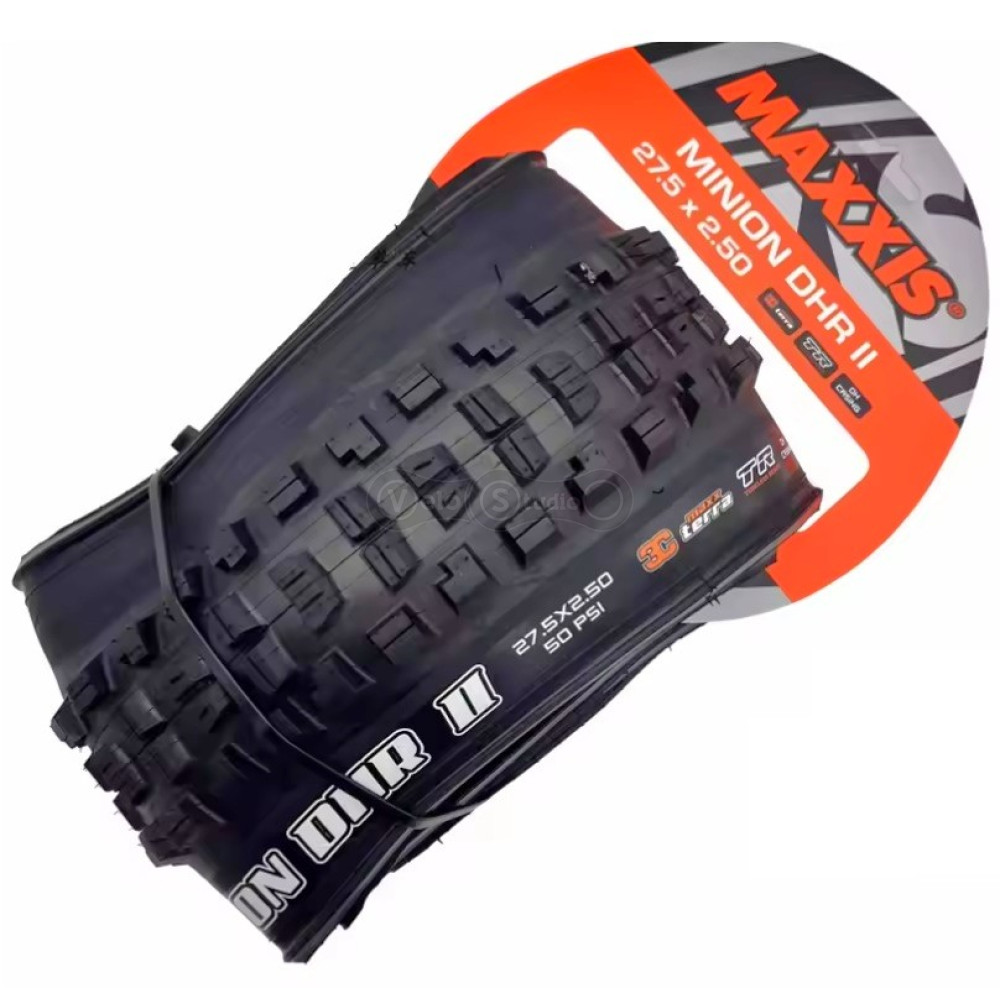Вело покришка MAXXIS MINION DHR II 27.5x2.50 TPI-60X2 Foldable 3CG/DH/TR