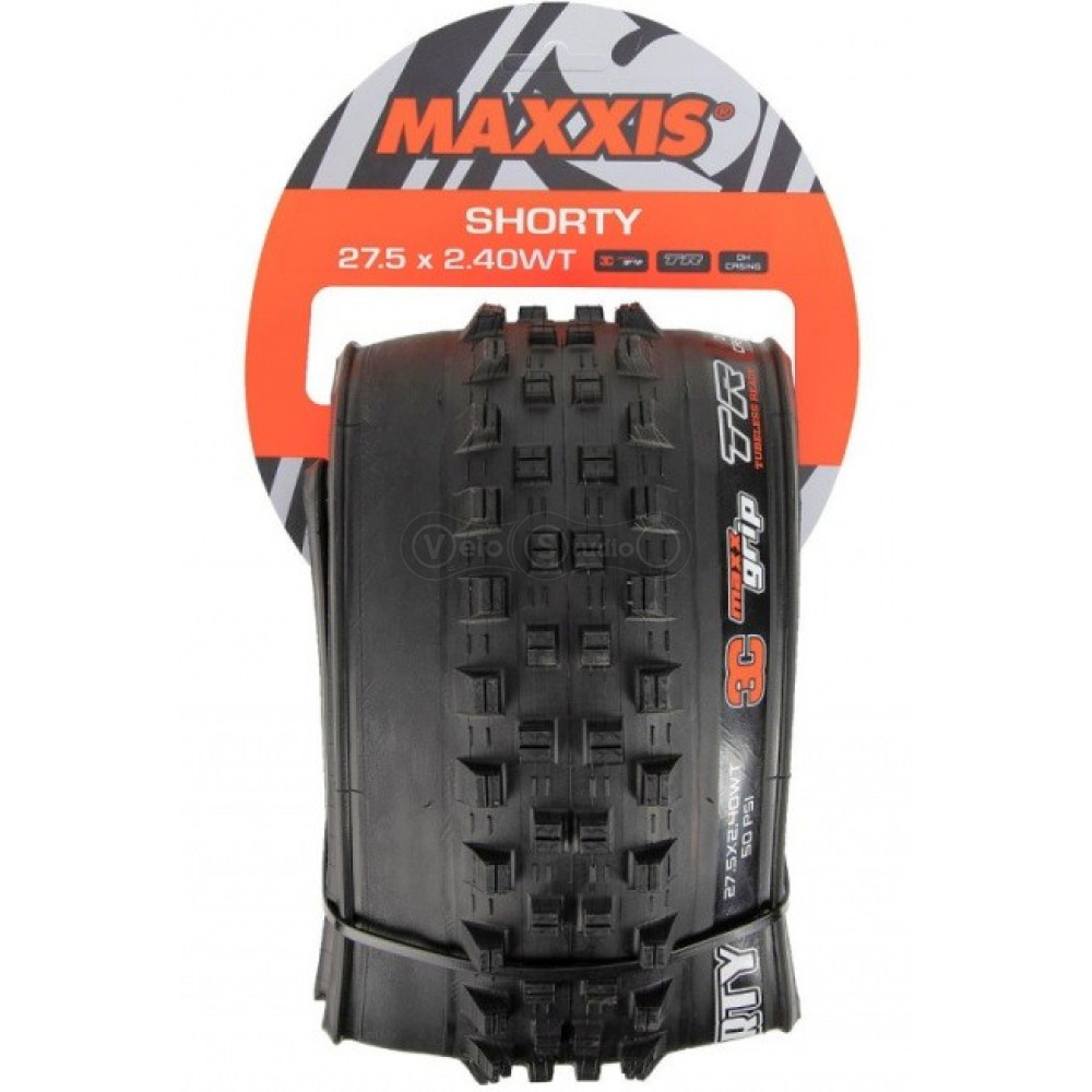 Вело покришка MAXXIS SHORTY 27.5X2.40WT TPI-60X2 Foldable 3CG/DH/TR