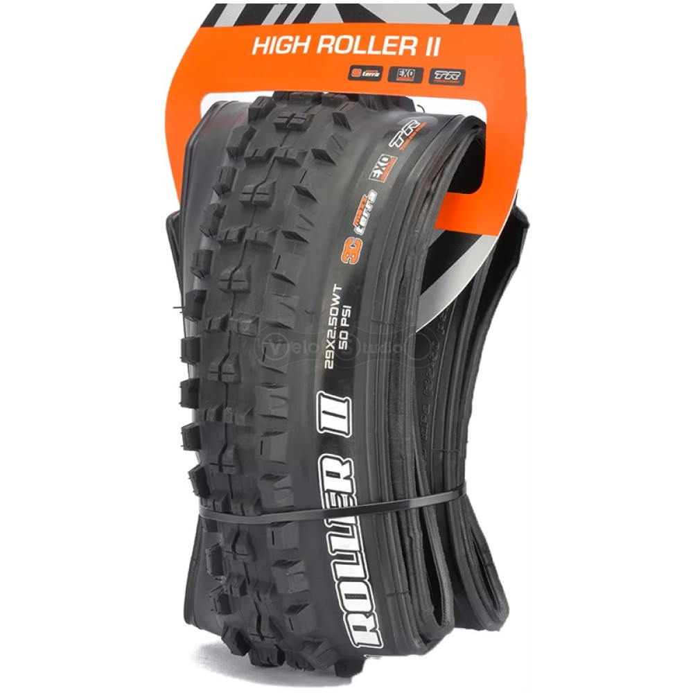 Вело покрышка MAXXIS HIGH ROLLER II 29x2.40 TPI-120X2 Foldable 3CG/DD/TR