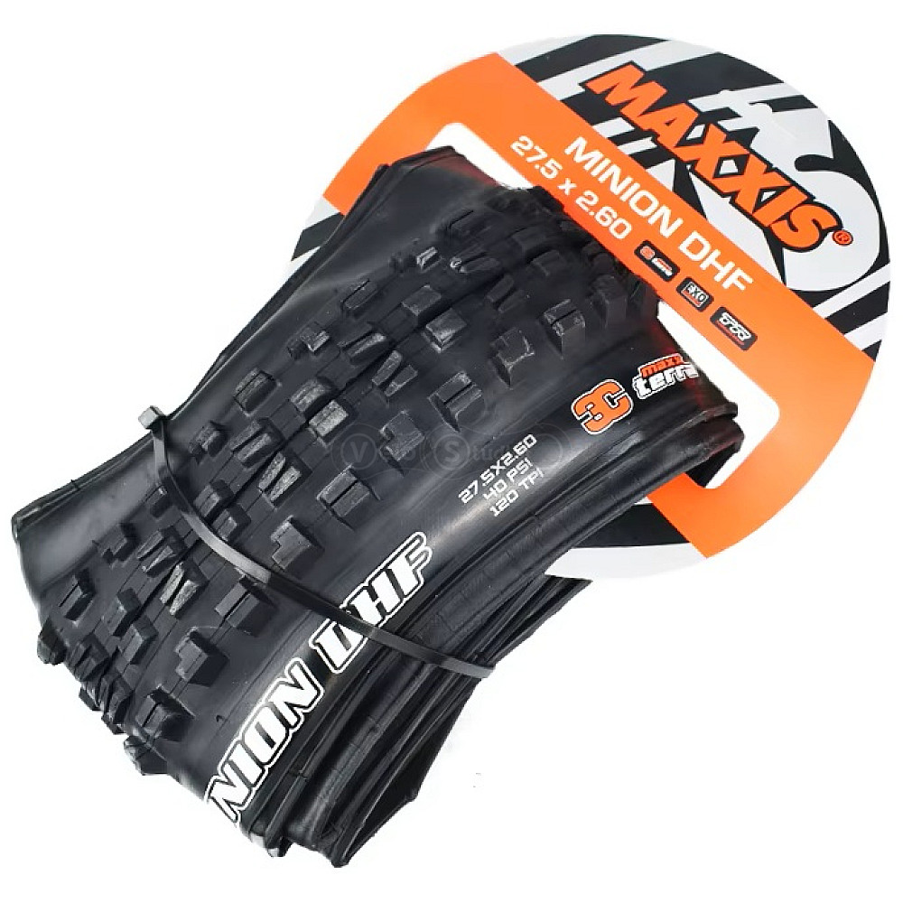 Вело покришка MAXXIS MINION DHF 27.5X2.60 TPI-60 Foldable 3CT/EXO+/TR