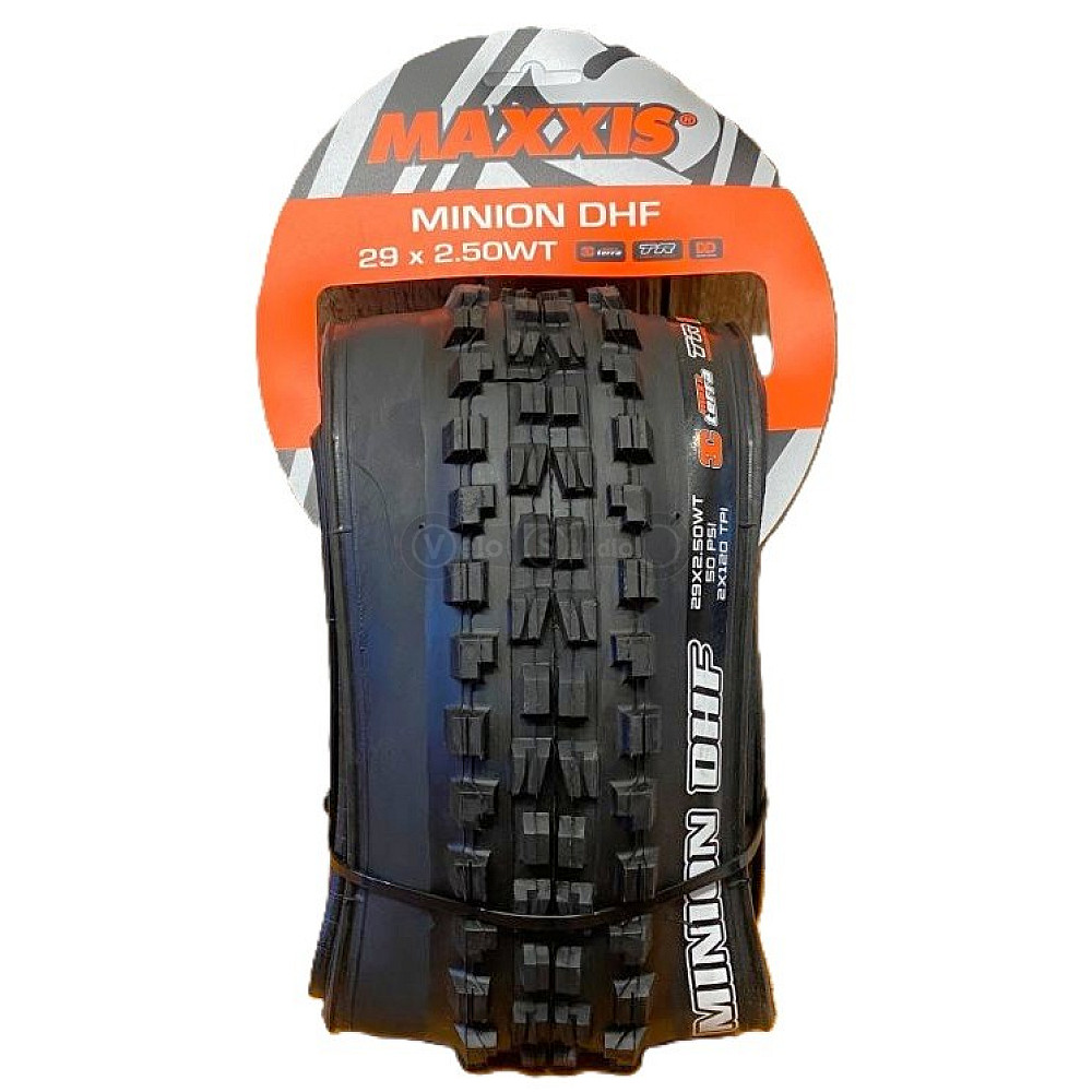 Вело покрышка MAXXIS MINION DHF 29X2.50WT TPI-120X2 Foldable 3CT/DD/TR