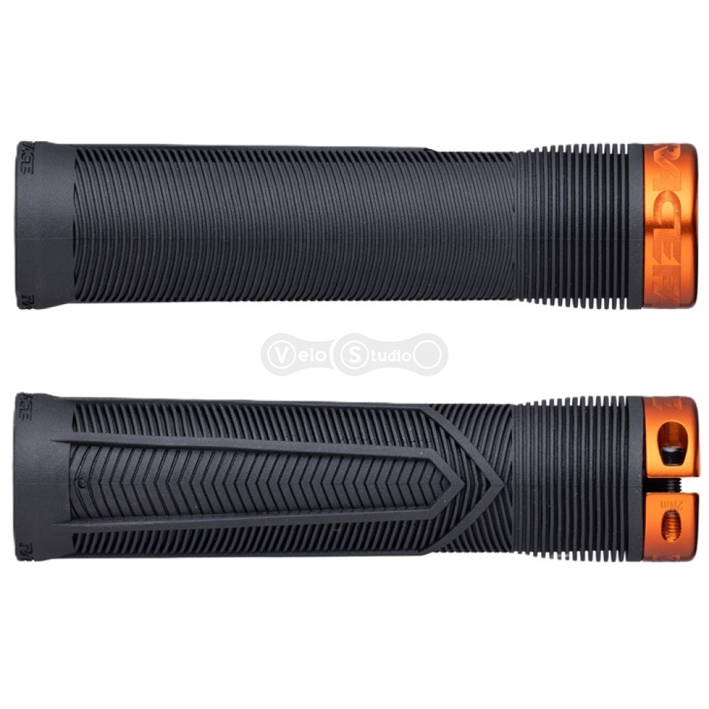 Грипси RACE FACE CHESTER, 31 мм, BLACK, ORANGE