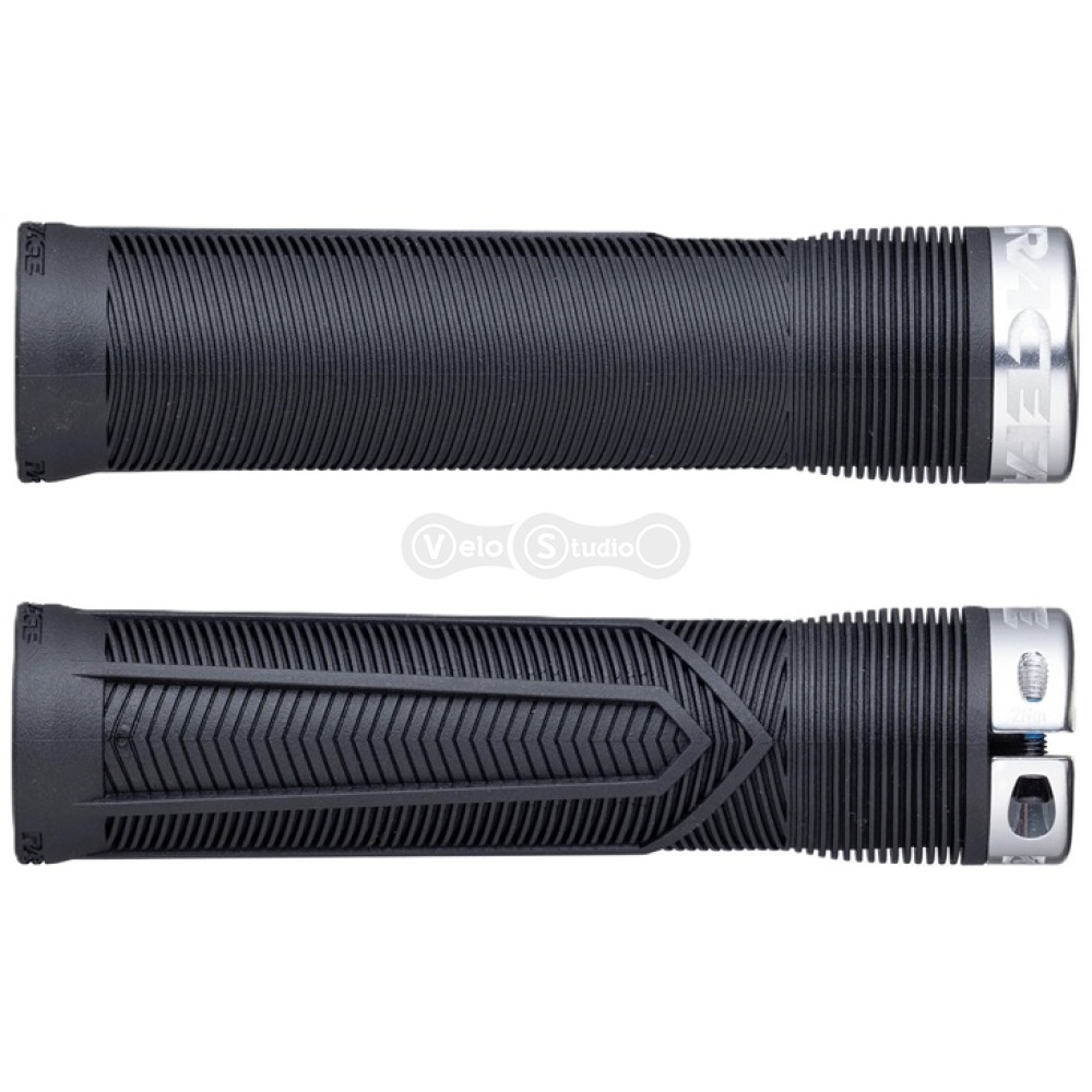 Грипси RACE FACE CHESTER, 31 мм, BLACK, SILVER