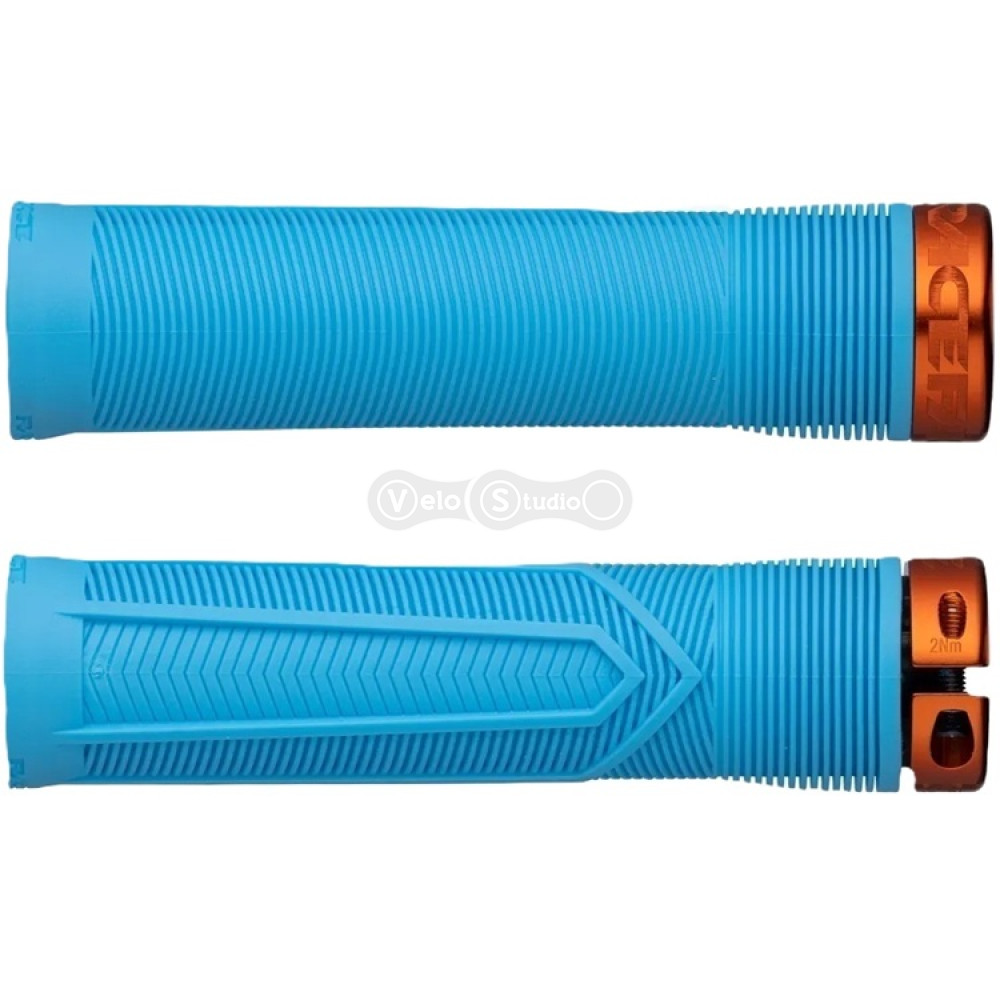 Грипси RACE FACE CHESTER LTD, 31 мм, LIGHT BLUE, ORANGE