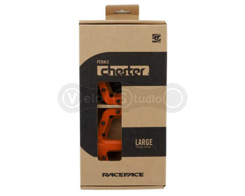 Педали RACE FACE CHESTER 2025 SMALL, ORANGE