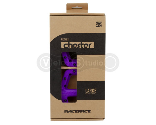 Педали RACE FACE CHESTER 2025 SMALL, PURPLE