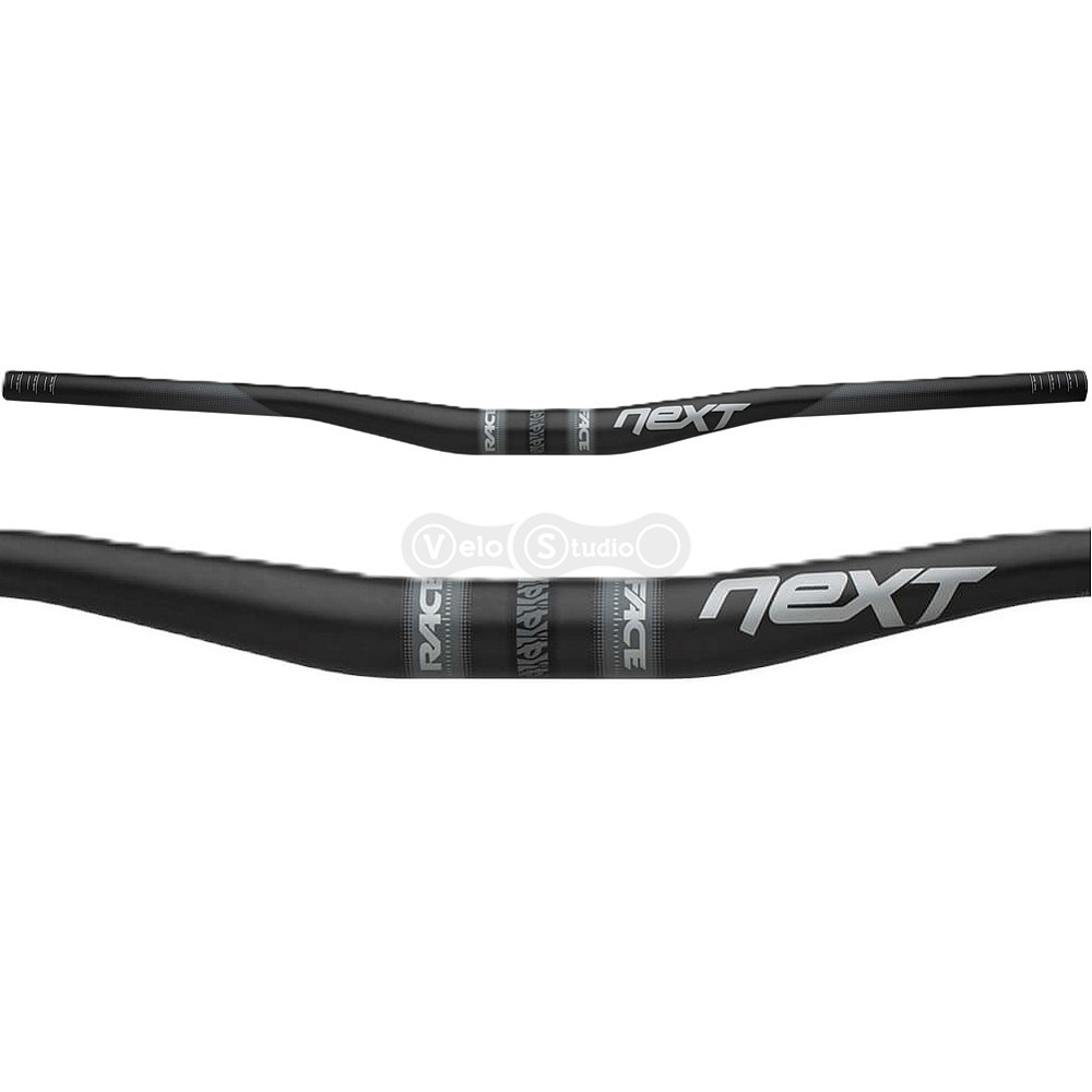 Карбоновый руль RACE FACE NEXT, 1/4 RISER, WIDE, 31.8, 720 мм, GREY