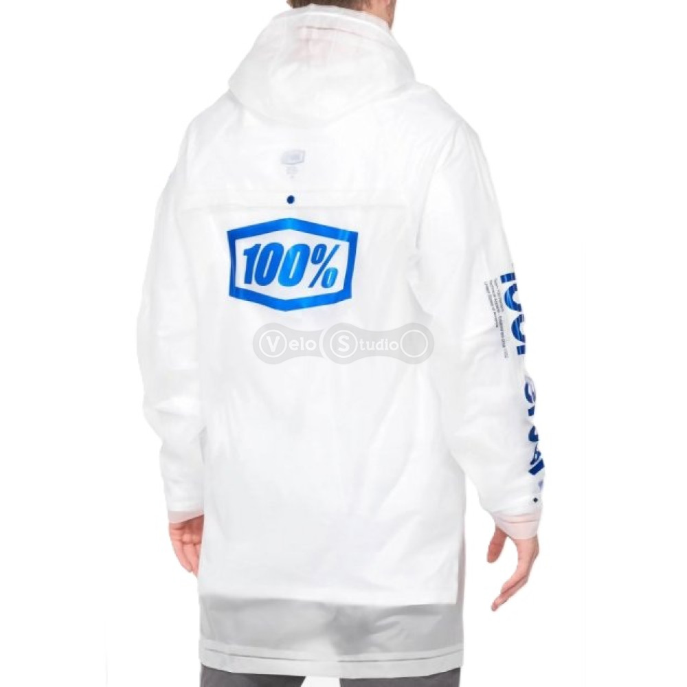 Дощовик Ride 100% TORRENT Raincoat [Clear], XL
