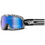 Маска 100% BARSTOW Goggle [Death Spray], Mirror Blue Lens