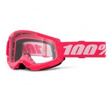 Маска 100% STRATA 2 Goggle [Pink], Clear Lens