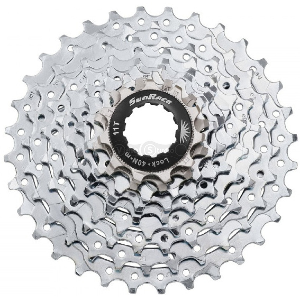 Кассета SunRace CSM90 9AV U, 9 скоростей, 11-34T, Zinc