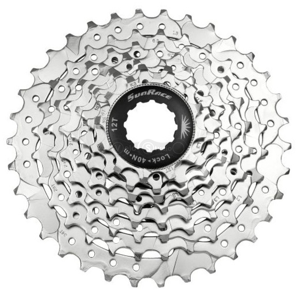 Кассета SunRace CSM66 8AV, 8 скоростей, 11-34T, Nickel