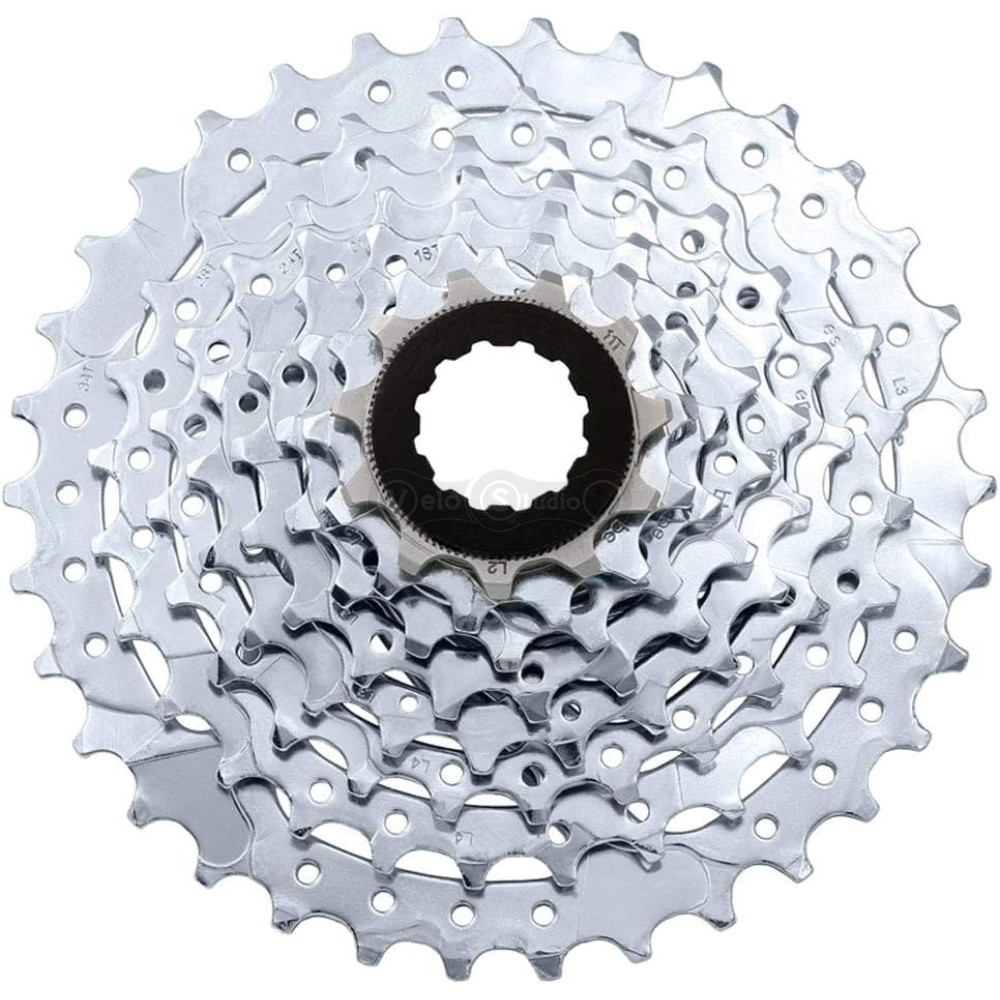 Кассета SunRace CSM55 8AV U, 8 скоростей, 11-34T, Zinc