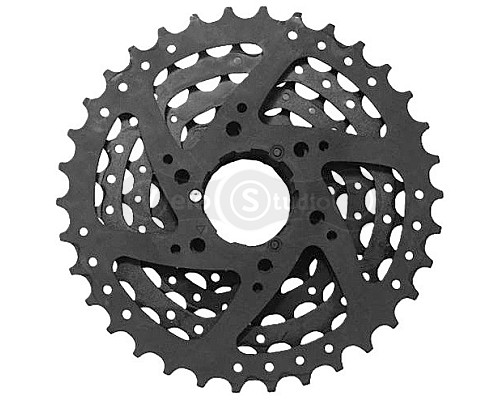 Кассета SunRace CSM40 7AV B, 7 скоростей, 11-34T, Black