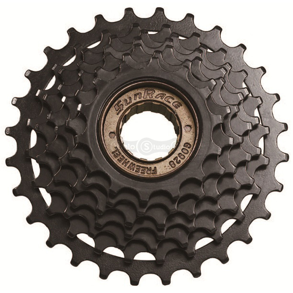 Тріскачка SunRace MFM05 7DS, 7 швидкостей, 14-28T, Black