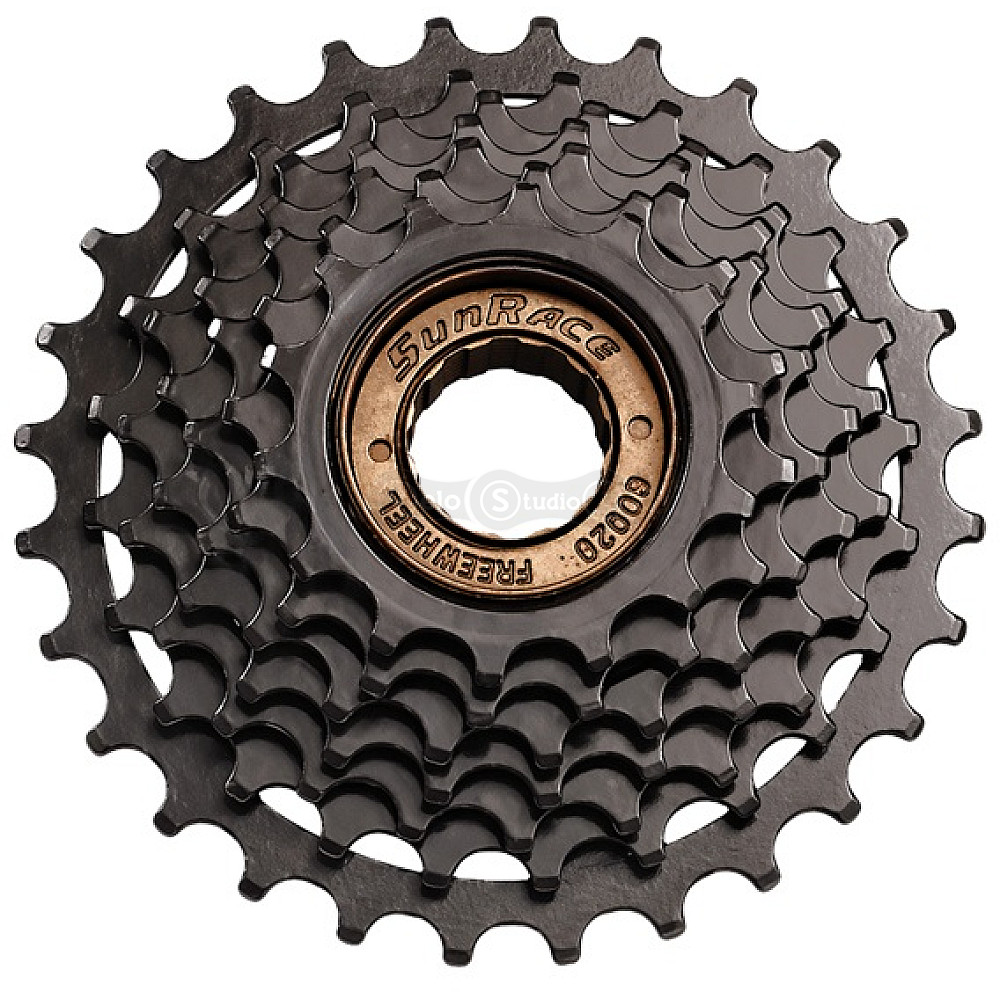 Трещотка SunRace MFM05 6DS, 6 скоростей, 14-28T, Black