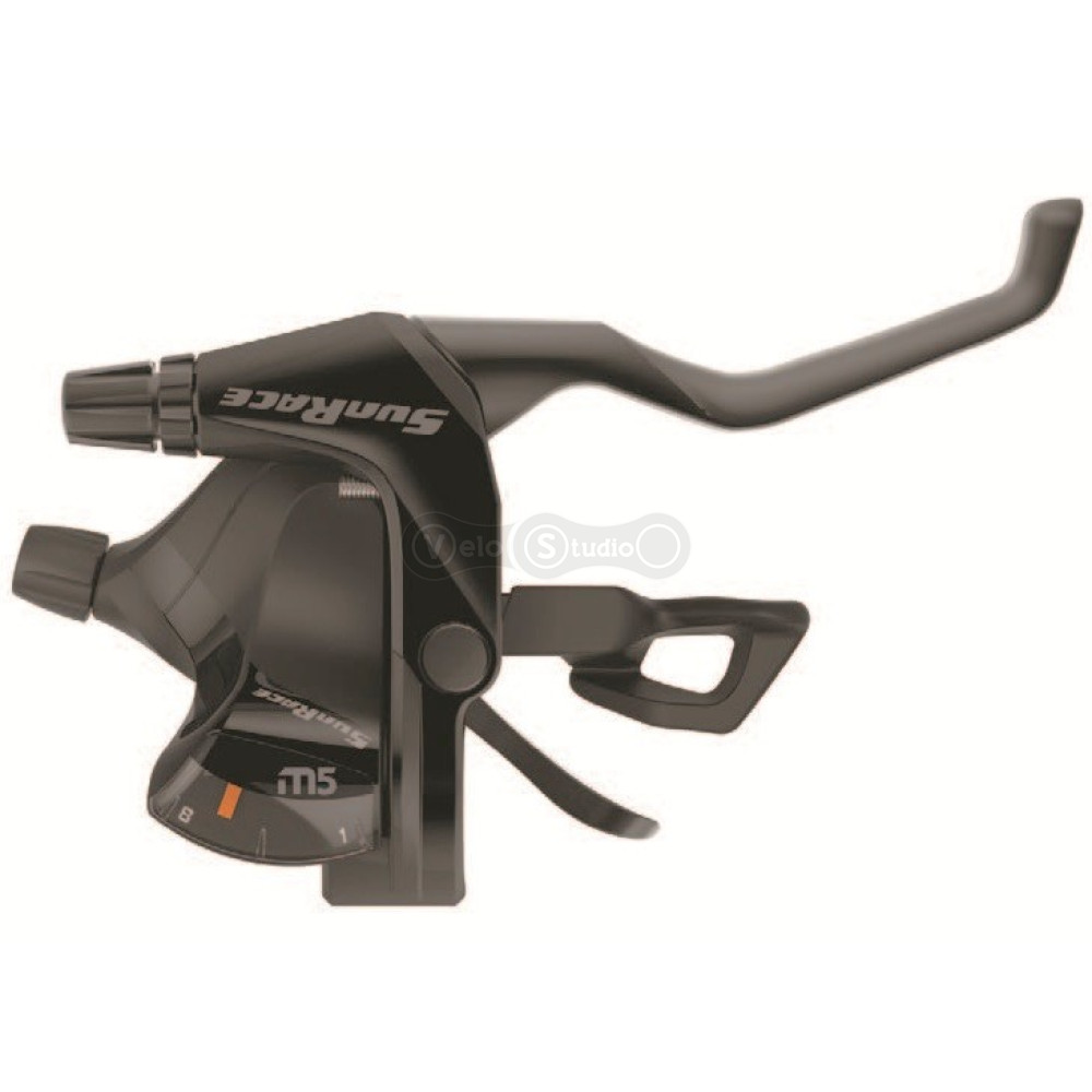 Моноблок SunRace M503 левый, 3 скорости, совместимый с V-Brake