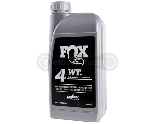 Масло Fox Racing Shox 4 WT Synthetic Suspension Fluid 1 литр