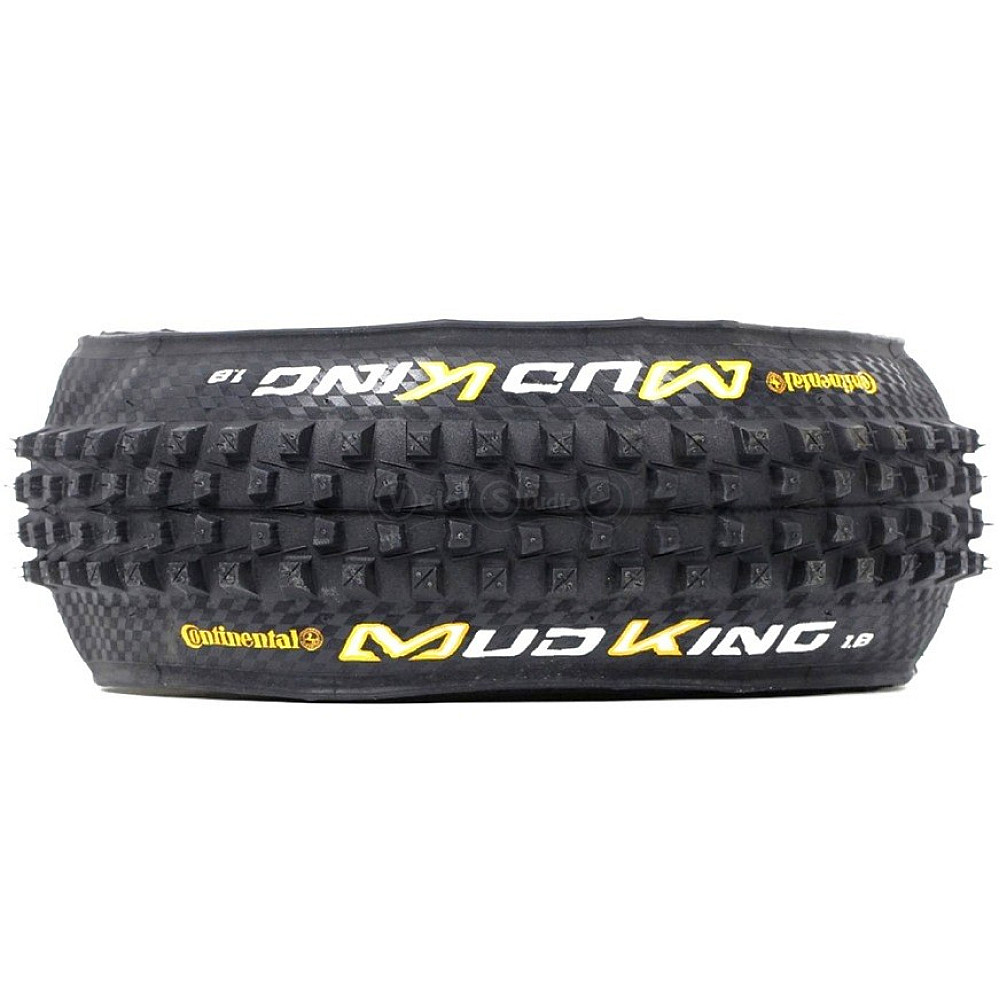 Вело покришка Continental MudKing, 27.5x1.80, BlackChili, ProTection, Tubeless Ready, Skin, чорна