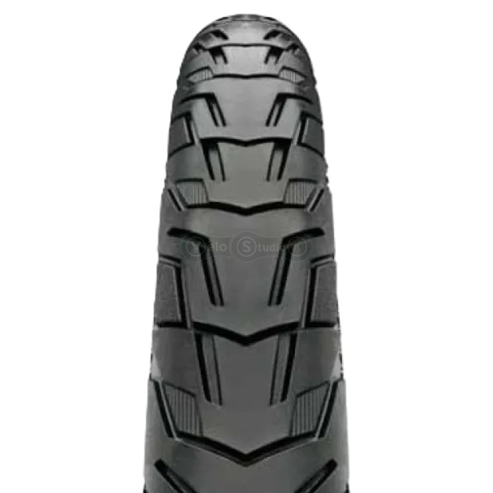 Вело покрышка Continental Ride City, 26 x 1.75, черная, не складная, светоотражающая