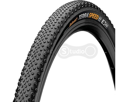 Вело покришка Continental Terra Speed ProTection 700 x 40C чорна, Tubeless Ready, skin